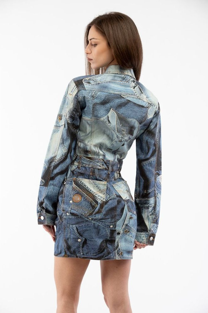 Cotton Casual Dress Moschino