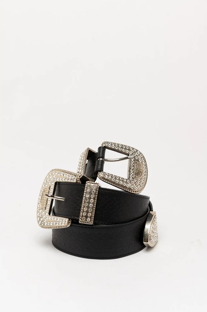 Moschino Multicolor Viscose Regular Belt