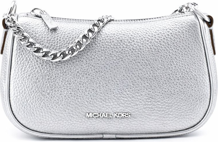 Michael Kors Серая сумка на плечо из меха