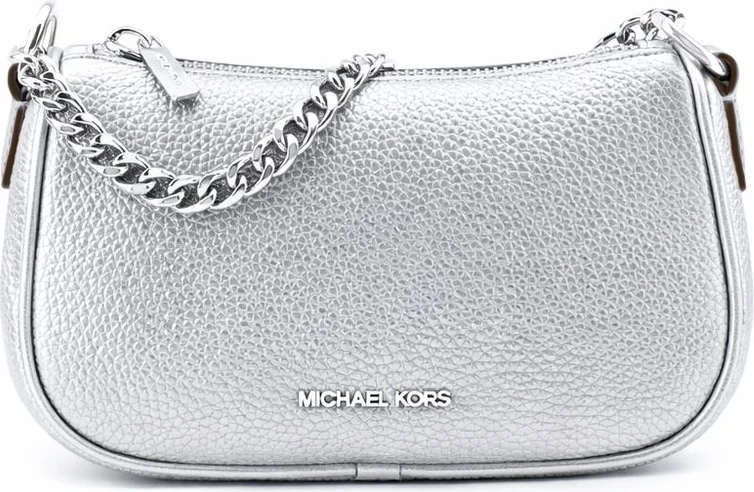 Michael Kors Серая сумка на плечо из меха