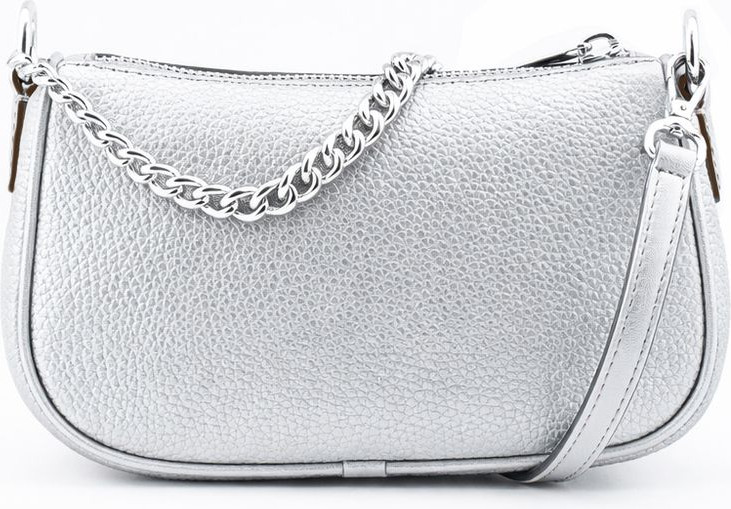 Michael Kors Серая сумка на плечо из меха