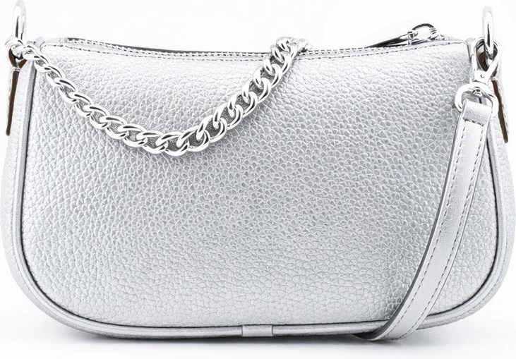 Michael Kors Серая сумка на плечо из меха