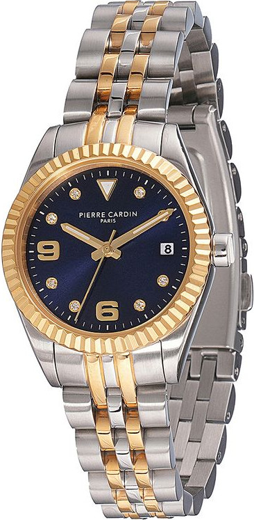 Серые наручные часы Pierre Cardin из нержавеющей стали