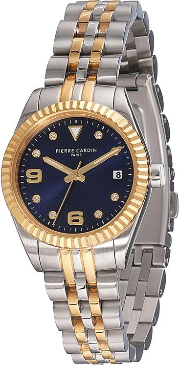 Серые наручные часы Pierre Cardin из нержавеющей стали