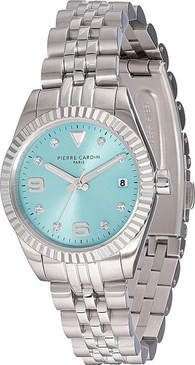 Серые часы Pierre Cardin из нержавеющей стали
