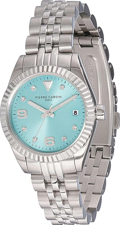 Серые часы Pierre Cardin из нержавеющей стали