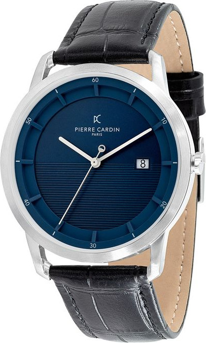 Pierre Cardin Часы Классические Черная Кожа