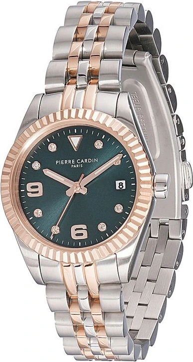 Серый браслет Pierre Cardin из нержавеющей стали