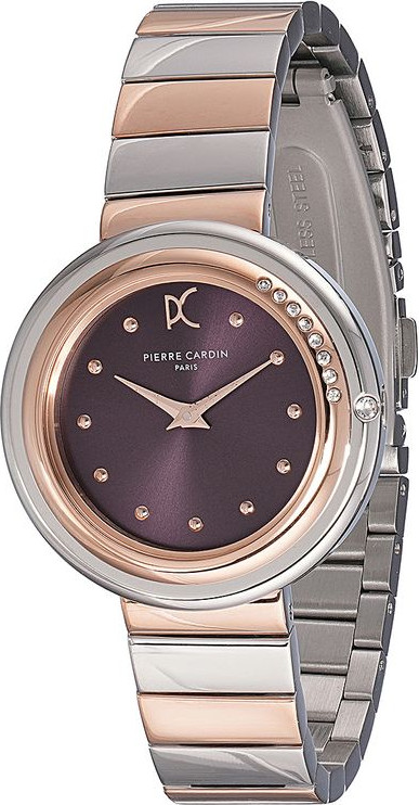 Multicolor Stainless Steel Dress Watch Pierre Cardin