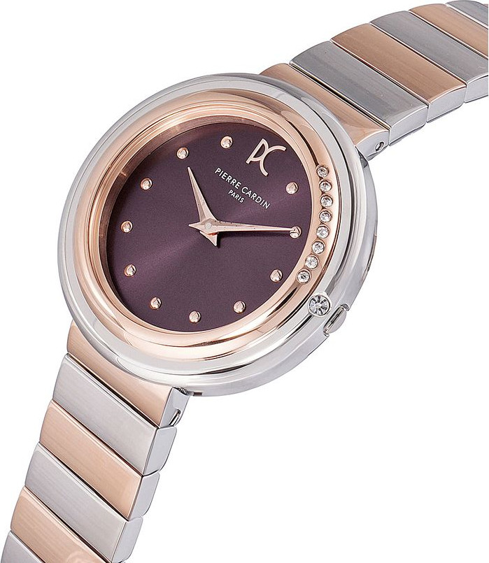 Multicolor Stainless Steel Dress Watch Pierre Cardin