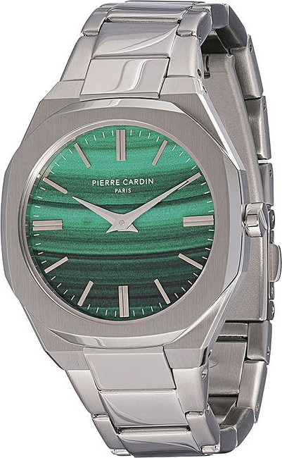 Серые часы Pierre Cardin из нержавеющей стали для выхода в свет