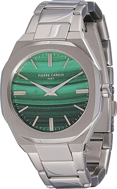 Серые часы Pierre Cardin из нержавеющей стали для выхода в свет
