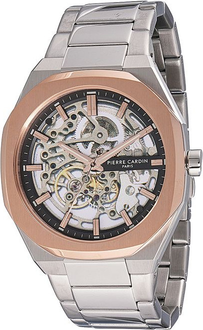 Серые часы Pierre Cardin из нержавеющей стали