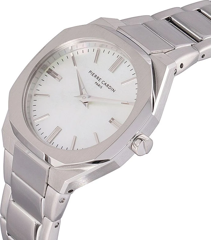 Серые часы Pierre Cardin из нержавеющей стали