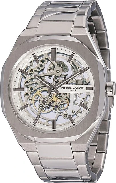 Серые часы Pierre Cardin из нержавеющей стали