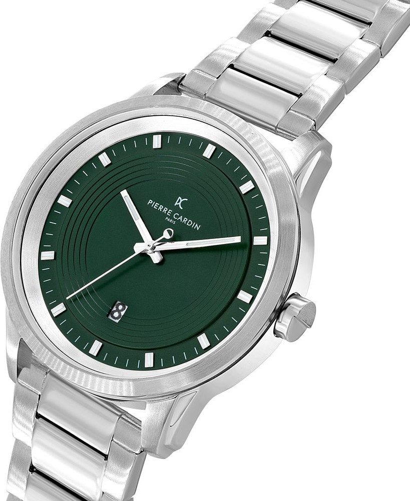 Серые часы Pierre Cardin из нержавеющей стали