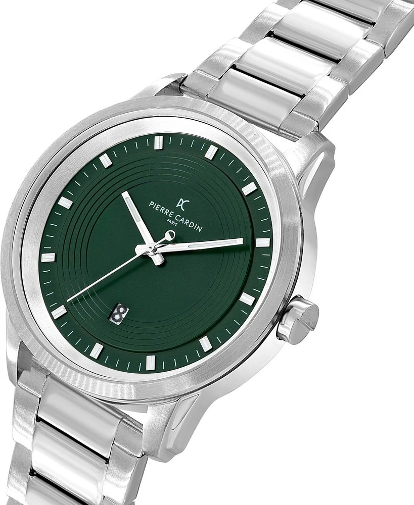 Серые часы Pierre Cardin из нержавеющей стали