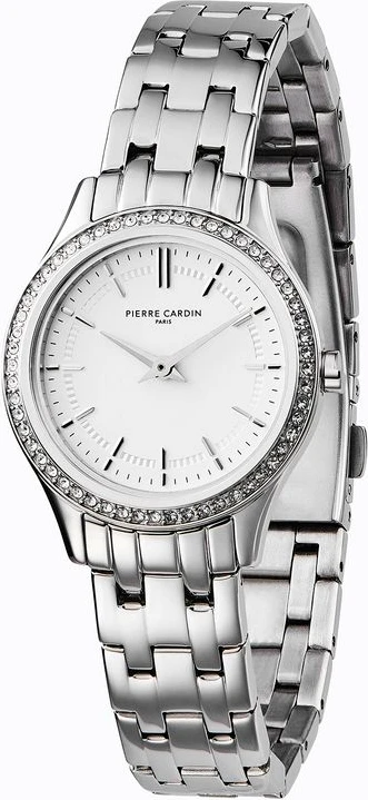 Pierre Cardin Серые часы для деловых встреч из нержавеющей стали