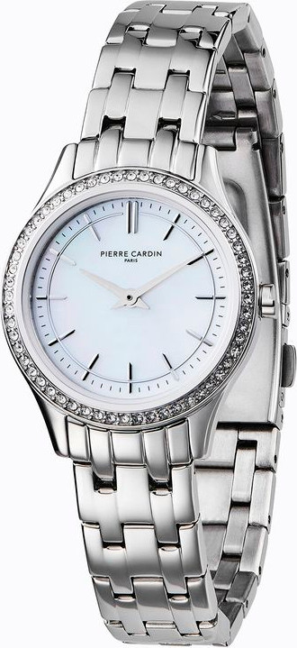 Серые часы Pierre Cardin из нержавеющей стали