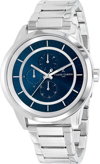 Серые часы Pierre Cardin из нержавеющей стали