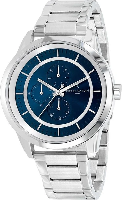 Серые часы Pierre Cardin из нержавеющей стали