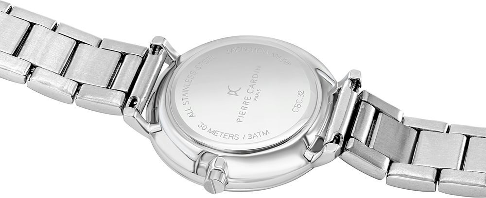 Серые часы Pierre Cardin из нержавеющей стали