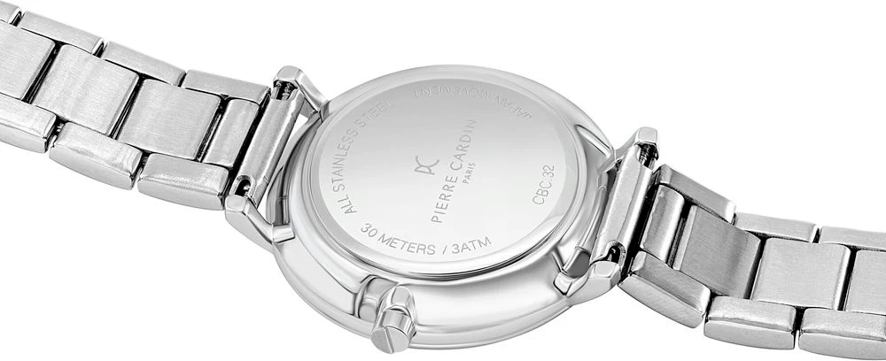 Серые часы Pierre Cardin из нержавеющей стали