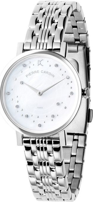 Pierre Cardin Серые часы для официальных мероприятий из нержавеющей стали