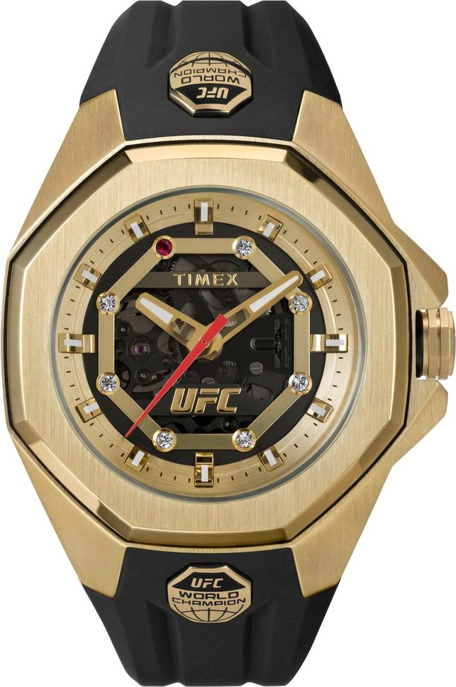 Черные синтетические спортивные часы Timex