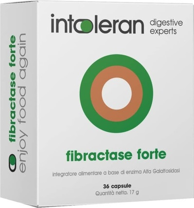 Капсулы Fibractase Forte Intoleran
