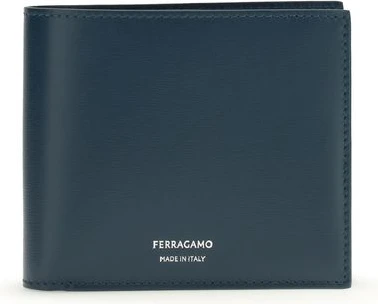 Синий Кошелек из Телячьей Кожи Bos Taurus Ferragamo