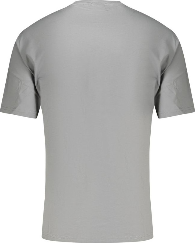 Gray Cotton T-Shirt Napapijri