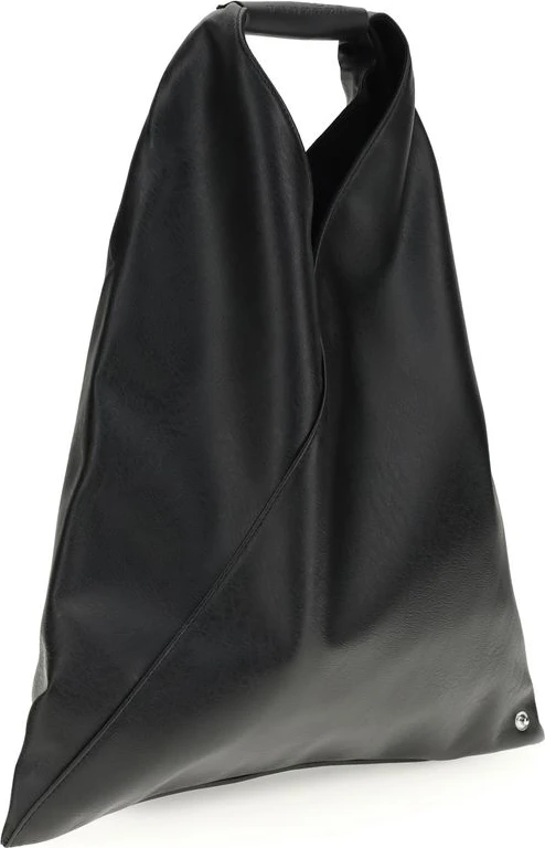 Black Polyethylene Handbag MM6
