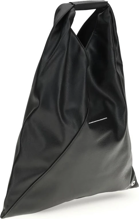 Black Polyethylene Handbag MM6