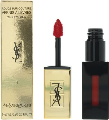 Rouge Pur Couture Rebel Nudes 09 Rouge Laque Glossy Lip Stain - Yves Saint Laurent