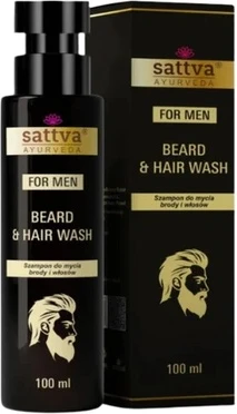 Beard & Hair Wash Shampoo Sattva