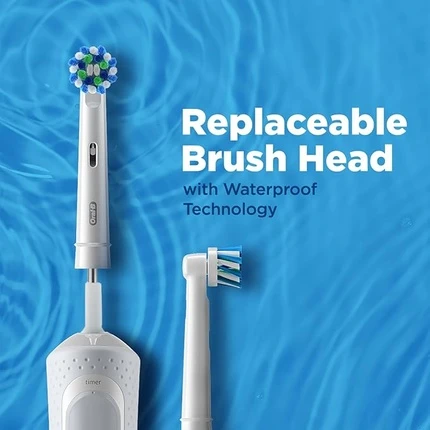 Аккумуляторная электрическая зубная щетка Oral-B Vitality 100 Crossaction