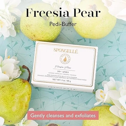 Педикюрная губка Spongellé Freesia Pear