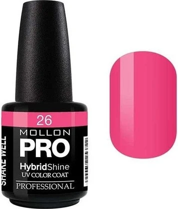 Полуперманентный гибридный лак для ногтей Mollon Pro Alice 26