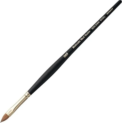 Кисть для макияжа OPI Kolinski Golden Oval Brush