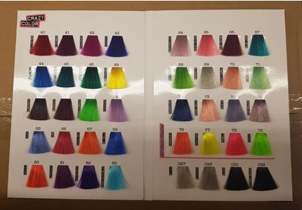 Crazy Color Палитра оттенков
