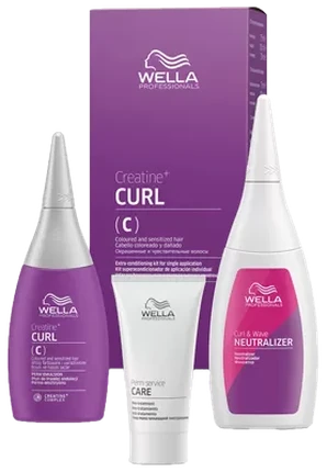 Wella Pro Curlit Extra Conditioning Mild Kit
