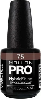 Гибридный блестящий УФ-лак Mollon Pro № 035 Берганика