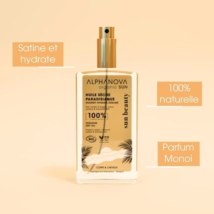 Dry Oil Alphanova Organic Sun Beauty