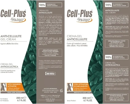 Гель-крем Nature's Cellplus против целлюлита