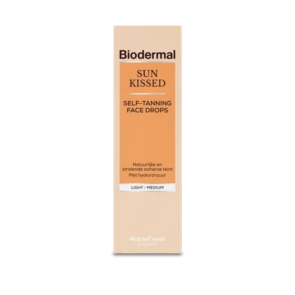 Капли для лица с эффектом загара Biodermal