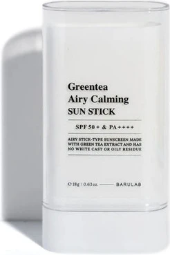 Солнцезащитный стик Barulab Greentea Airy Calming