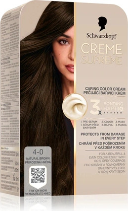 Permanent Hair Dye Schwarzkopf Creme Supreme