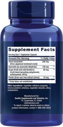 Optimized Resveratrol Life Extension
