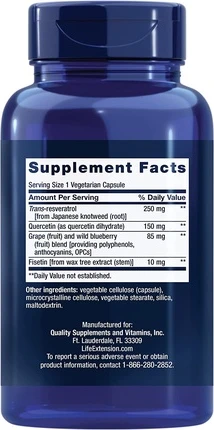 Optimized Resveratrol Life Extension